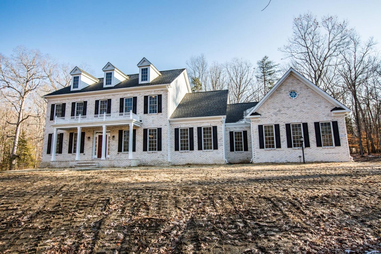 White brick custom estate